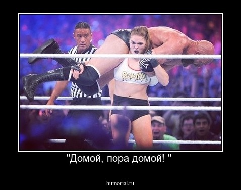 "Домой, пора домой! " 