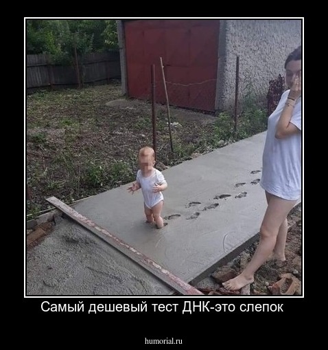Самый дешевый тест ДНК-это слепок 