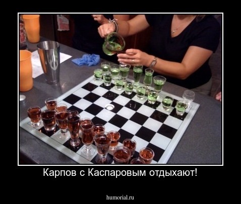 Карпов с Каспаровым отдыхают!