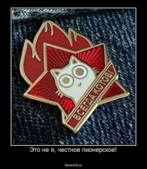 Это не я, честное пионерское!