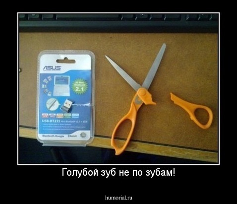 Голубой зуб не по зубам!