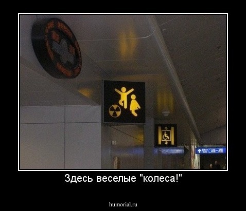 Здесь веселые "колеса!"