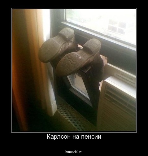 Карлсон на пенсии