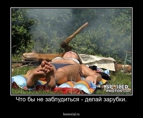 Что бы не заблудиться - делай зарубки.