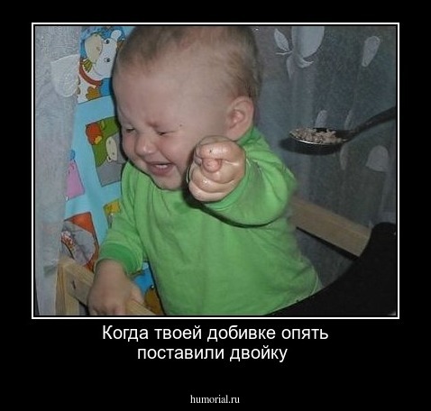 Когда твоей добивке опять поставили двойку 