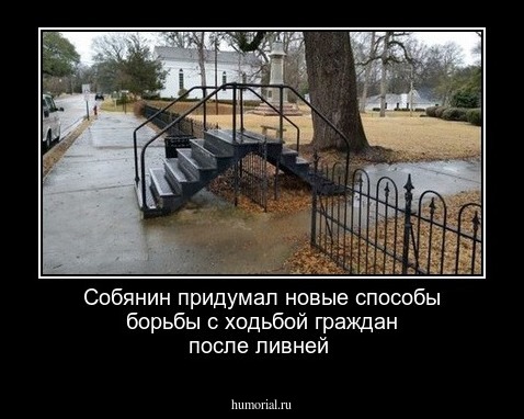 Собянин придумал новые способы борьбы с ходьбой граждан после ливней 