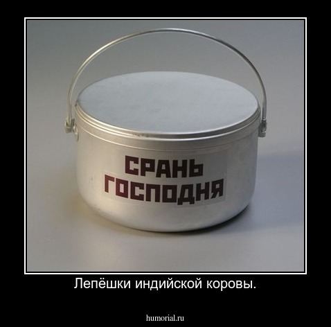 Лепёшки индийской коровы.