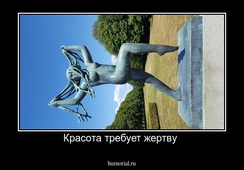 Красота требует жертву 