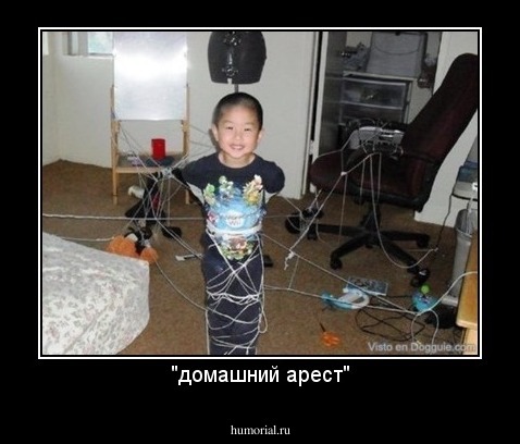 "домашний арест"