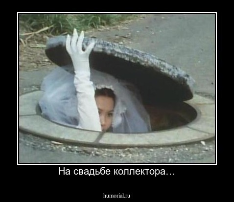На свадьбе коллектора…