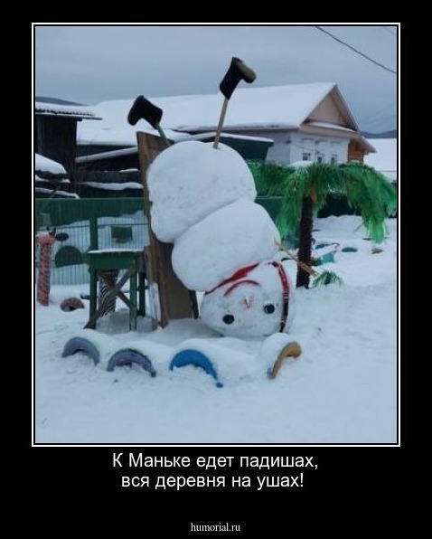 К Маньке едет падишах, вся деревня на ушах!