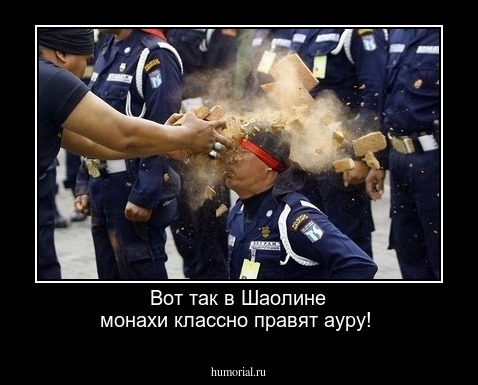  Вот так в Шаолине монахи классно правят ауру!