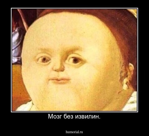 Мозг без извилин.