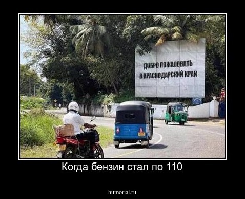 Когда бензин стал по 110