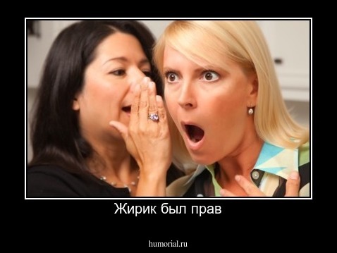 Жирик был прав