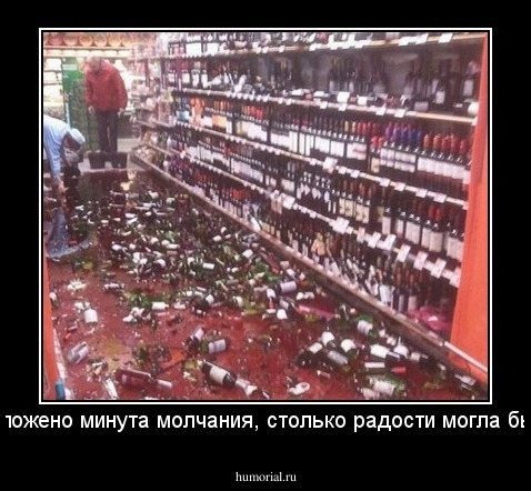 сейчас положено минута молчания, столько радости могла бы принести