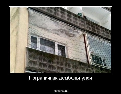 Пограничник дембельнулся