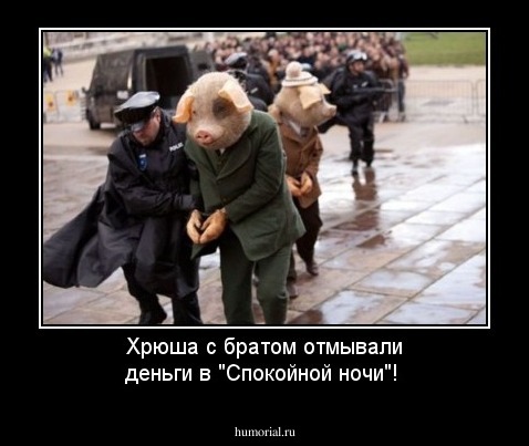 Хрюша с братом отмывали деньги в "Спокойной ночи"!                                                                            