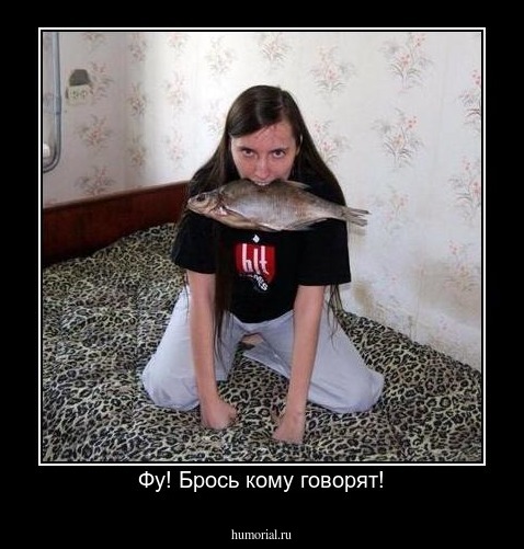 Фу! Брось кому говорят!