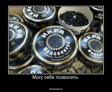 Могу себе позволить.