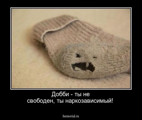Добби - ты не свободен, ты наркозависимый!
