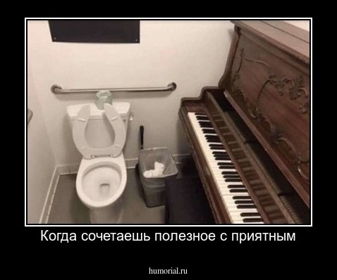 Когда сочетаешь полезное с приятным