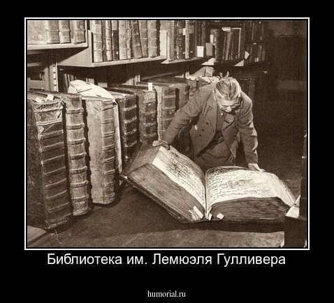 Библиотека им. Лемюэля Гулливера