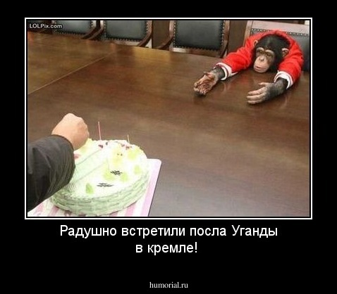 Радушно встретили посла Уганды в кремле!