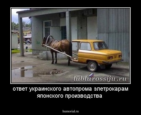ответ украинского автопрома элетрокарам японского производства