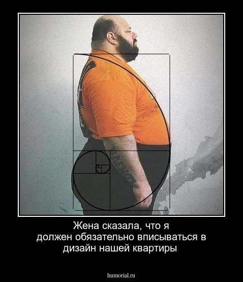 Жена сказала, что я должен обязательно вписываться в дизайн нашей квартиры