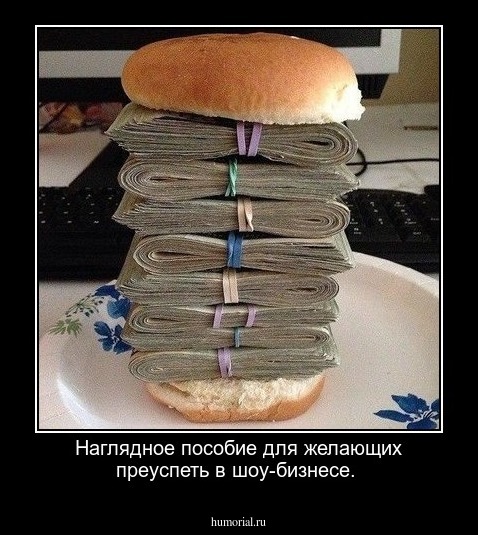 Наглядное пособие для желающих преуспеть в шоу-бизнесе.