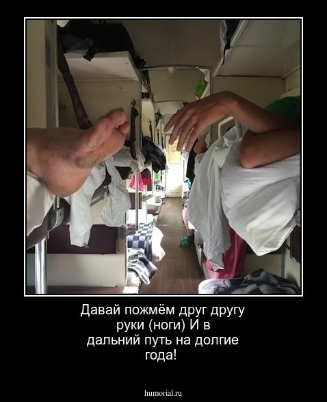 Давай пожмём друг другу руки (ноги) И в дальний путь на долгие года!