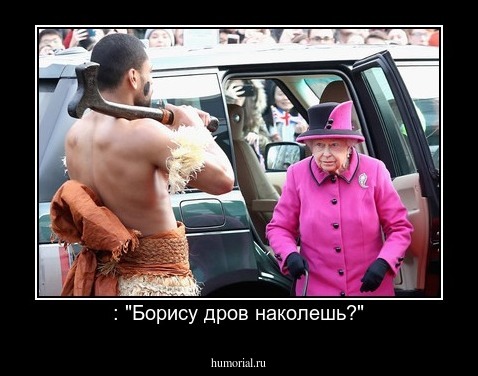 : "Борису дров наколешь?"