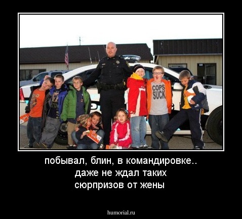 побывал, блин, в командировке.. даже не ждал таких сюрпризов от жены