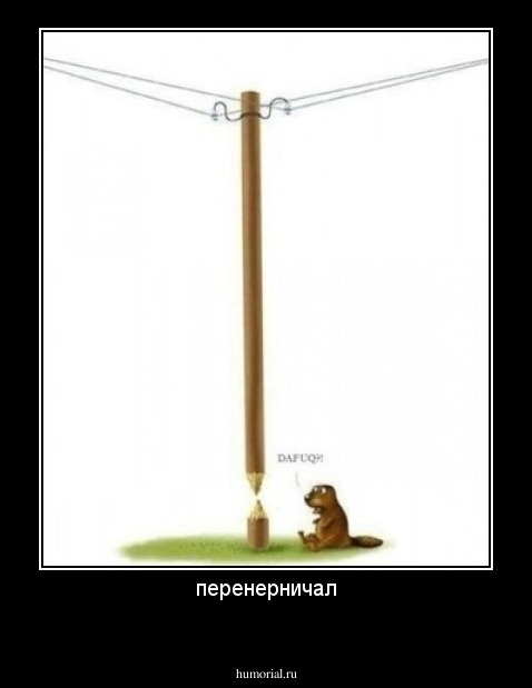 перенерничал
