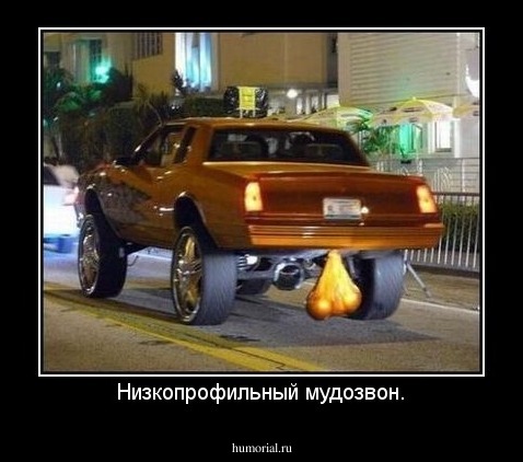 Низкопрофильный мудозвон.