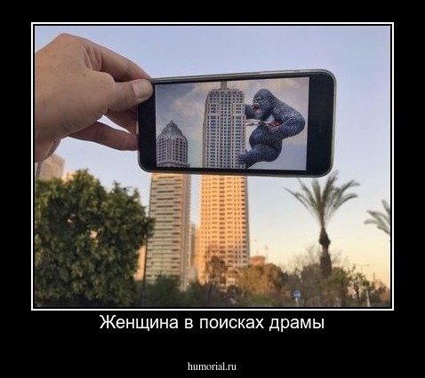 Женщина в поисках драмы
