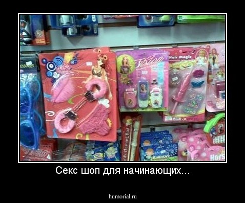 Секс шоп для начинающих...