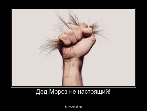 Дед Мороз не настоящий!