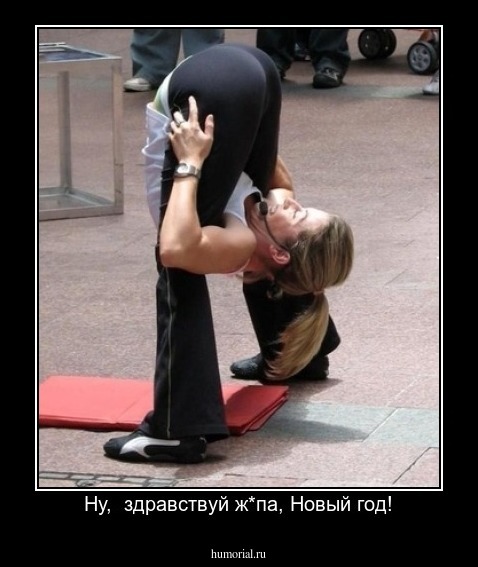 Ну,  здравствуй ж*па, Новый год!