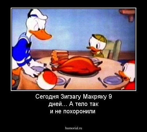 Сегодня Зигзагу Макряку 9 дней... А тело так и не похоронили