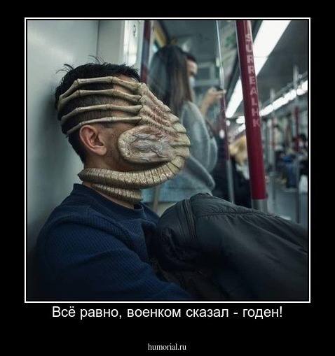 Всё равно, военком сказал - годен!