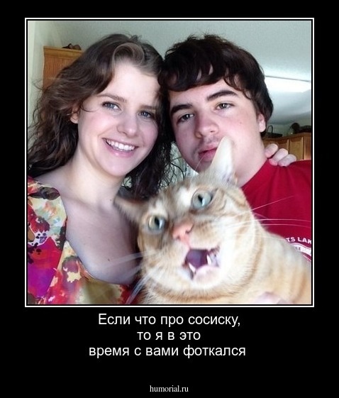 Если что про сосиску, то я в это время с вами фоткался