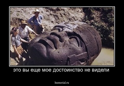 это вы еще мое достоинство не видели 