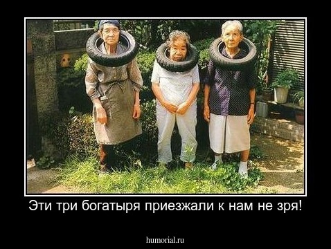 Эти три богатыря приезжали к нам не зря!