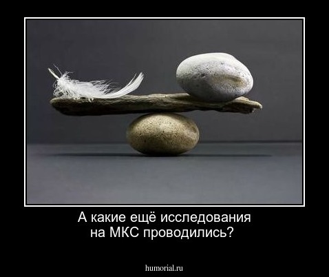 А какие ещё исследования на МКС проводились?