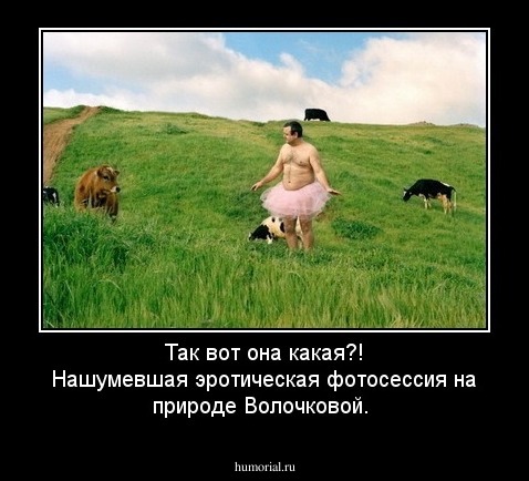 Так вот она какая?! Нашумевшая эротическая фотосессия на природе Волочковой.