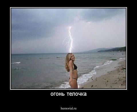 огонь телочка