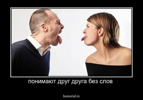 понимают друг друга без слов 