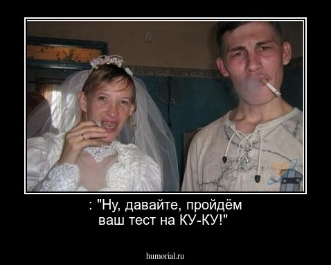  : "Ну, давайте, пройдём ваш тест на КУ-КУ!"